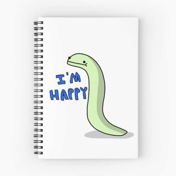 Item preview, I'm Happy - Tiny Snek Comics designed and sold by acohen110.