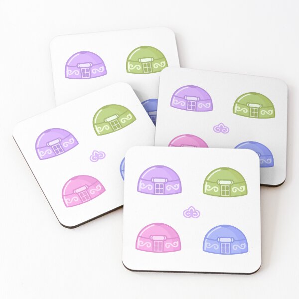 Item preview, Four colored cute yurts designed and sold by Artyerke.