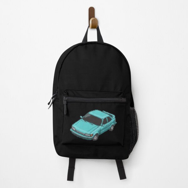 Item preview, BLUE CLASSIC CIVIC - PIXEL ART  designed and sold by Exhaustive.