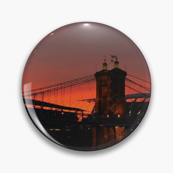Item preview, Estadio Paul Brown y Roebling Bridge designed and sold by Tony Wilder.