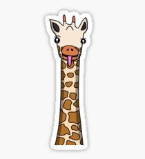 Friendly Giraffe - Tiny Snek Comics Sticker