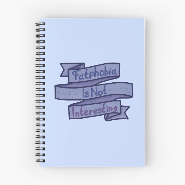 Item preview, Fatphobia is not interesting  designed and sold by Psy Shark.