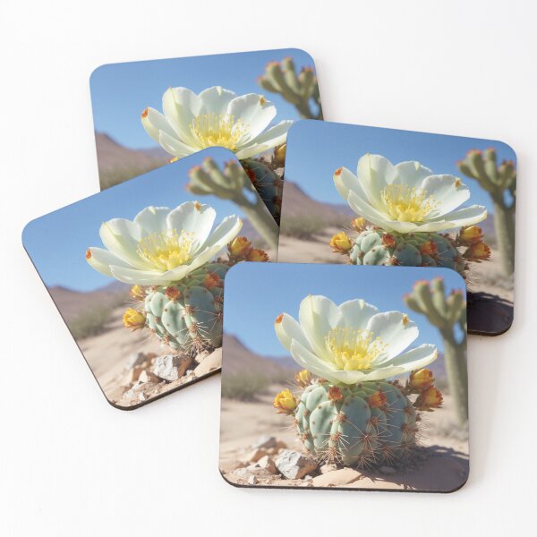 Item preview, Desert Elegance: Macro Cactus Blossom in Bloom #4 designed and sold by Electric-Easel.