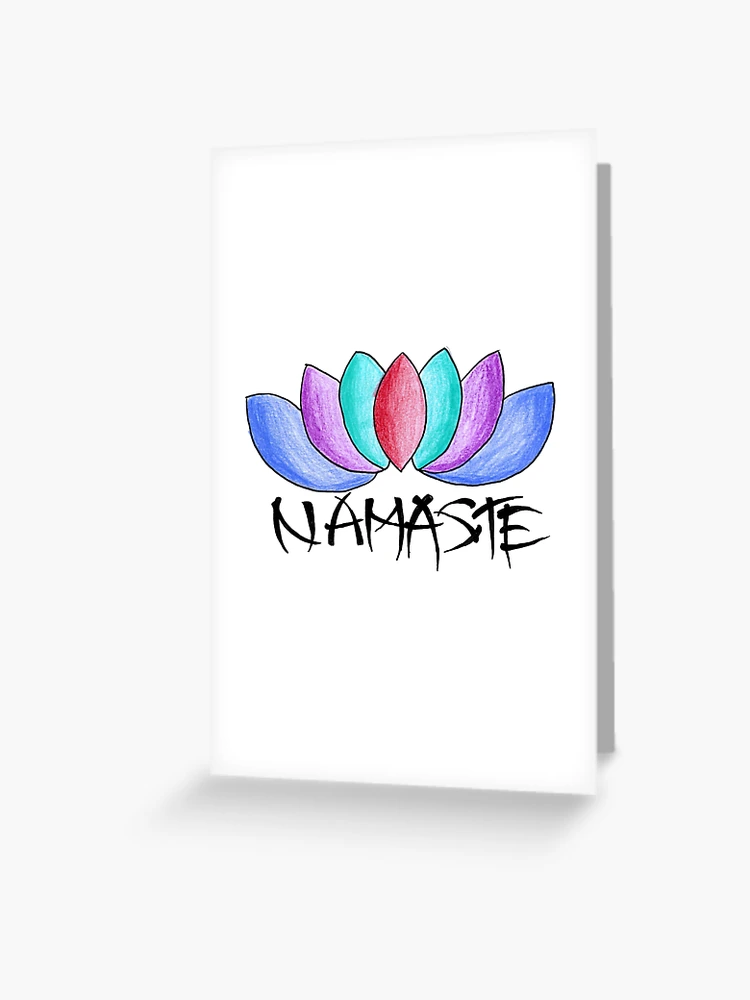 Namaste Flower Letter Print Dress Fashion Girlfriend Vegan Lover