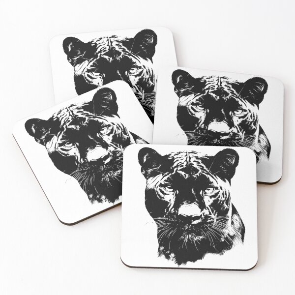 Item preview, Panther Sticker T-shirt Art designed and sold by allthis.
