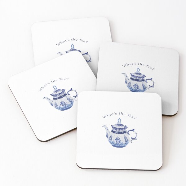 Item preview, What's the tea? designed and sold by teacupsandowls.