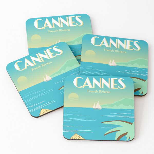 Item preview, Cannes Beach, French Riviera designed and sold by Une Affaire de Filles.