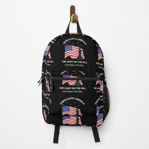 Item preview, Democratic America in white designed and sold by Politics-Corner.