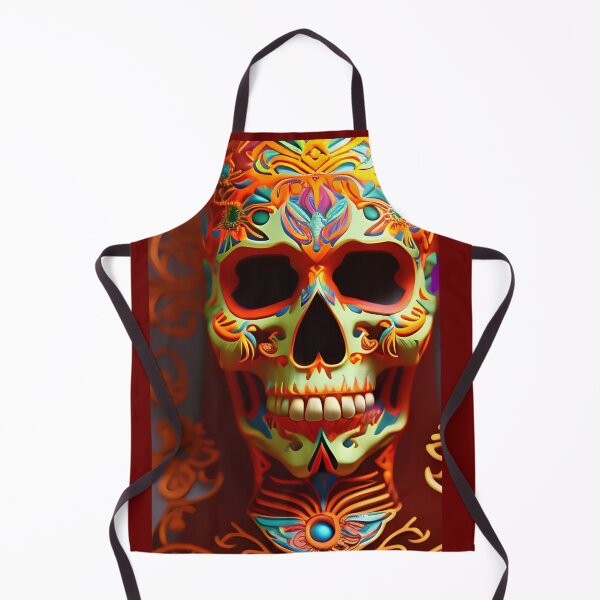 Item preview, Orange Sugar Skull designed and sold by timtopping.