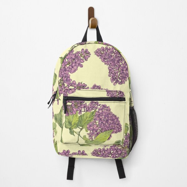 Item preview, Lilac flower on yellow designed and sold by orsinha.