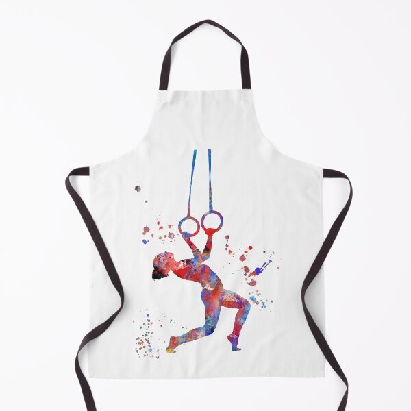 Item preview, Girl on gymnastics rings  designed and sold by Rosaliartbook.