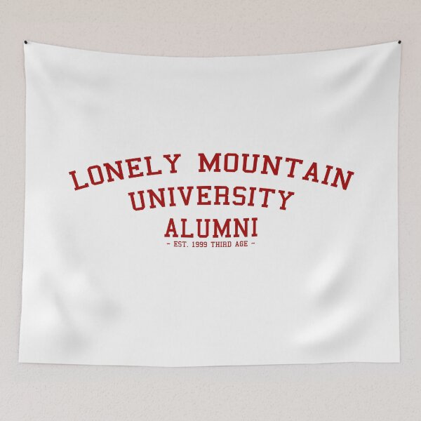 Item preview, Lonely Mountain Alumni designed and sold by Hamfast.