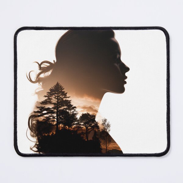 Item preview, Double exposure digital photography print designed and sold by dcrc.
