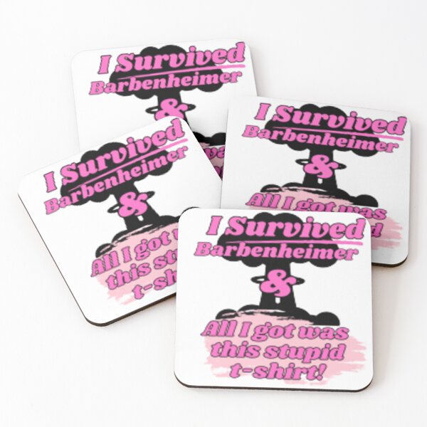 Item preview, I Survived Barbenheimer & All I Got was this Stupid T-shirt! Shirt designed and sold by ratchips.