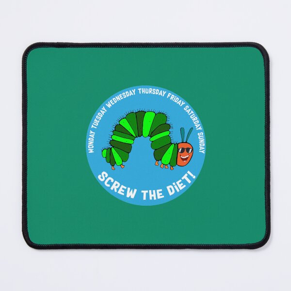 Item preview, The Greedy Caterpillar - Funny Caterpillar Die - Fatty - Gym- VegetarianT-Shi designed and sold by licudont.