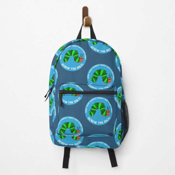 Item preview, The Greedy Caterpillar - Funny Caterpillar Die - Fatty - Gym- VegetarianT-Shi designed and sold by licudont.