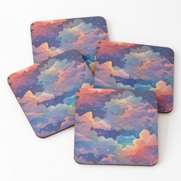 Item preview, Retrò clouds pattern designed and sold by Snorter.