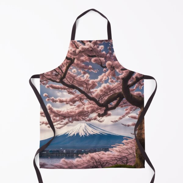 Artikelvorschau, Sakura-Baum und Berg Fuji entworfen und verkauft von AJSRPrints.