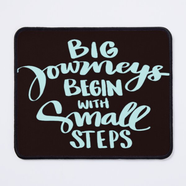 Item preview, big journeys begin with small steps designed and sold by painting23.
