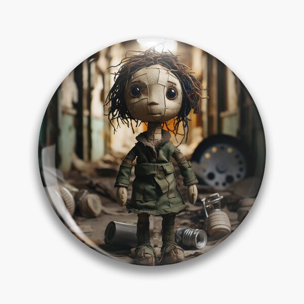 Item preview, Patchwork Puppet in Abandoned Building w Trash designed and sold by Peter LOPEZ.