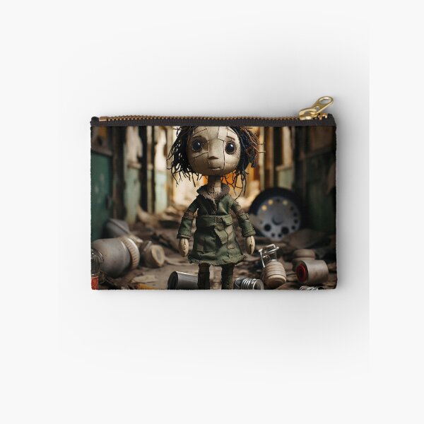 Item preview, Patchwork Puppet in Abandoned Building w Trash designed and sold by Peter LOPEZ.