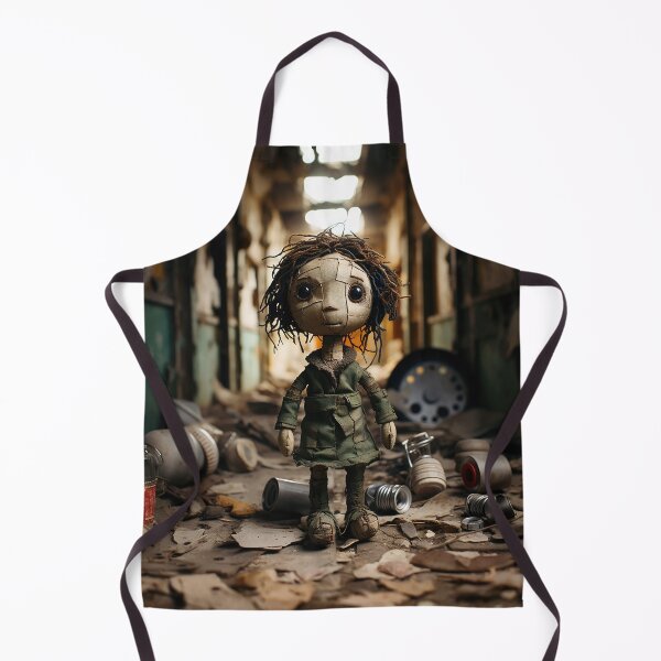 Item preview, Patchwork Puppet in Abandoned Building w Trash designed and sold by Peter LOPEZ.