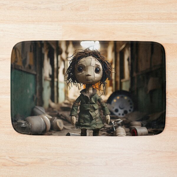 Item preview, Patchwork Puppet in Abandoned Building w Trash designed and sold by Peter LOPEZ.