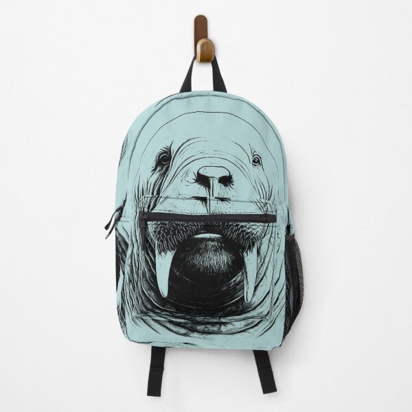 Item preview, Walrus Sticker T-shirt Art designed and sold by allthis.
