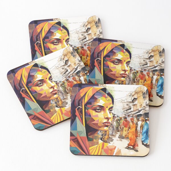 Item preview, BEAUTIFUL WOMAN OF INDIA designed and sold by Tammera.