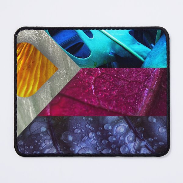 Item preview, Poly Pride flag natural patterns - a poly pride flag made from natures colors designed and sold by OZKURO.