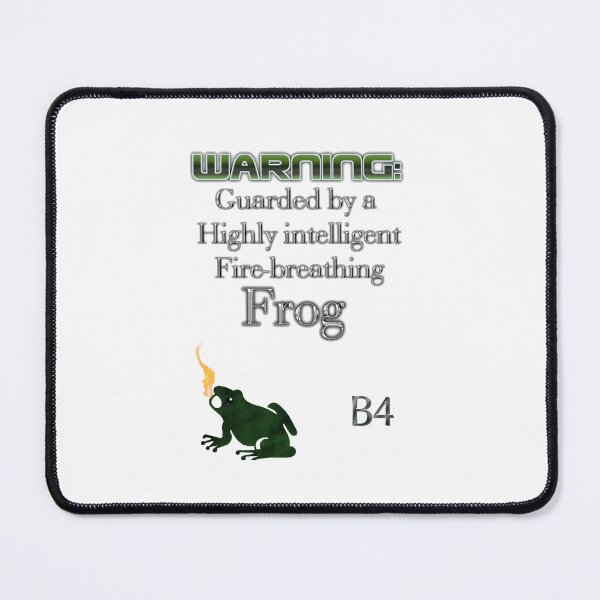 Item preview, Fire Breathing Frog Guardian designed and sold by FloofCat.