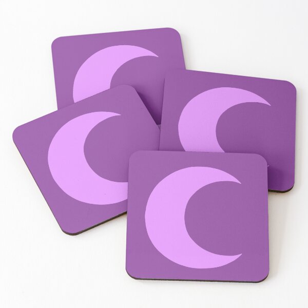 Item preview, Pastel purple crescent moon designed and sold by charmednight.