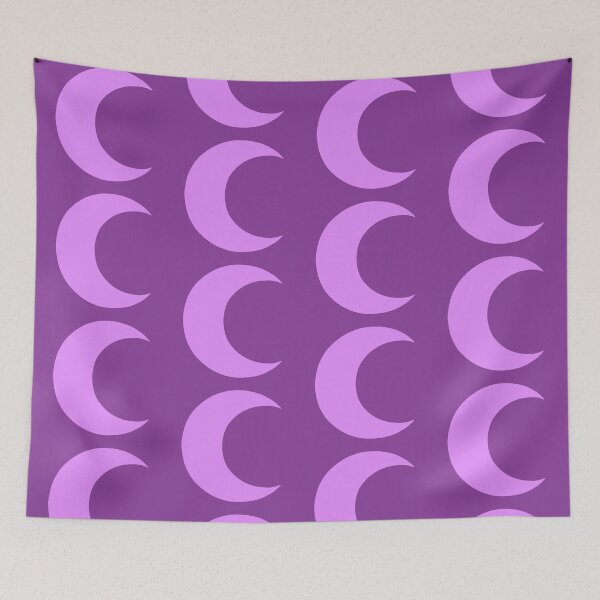 Item preview, Pastel purple crescent moon designed and sold by charmednight.