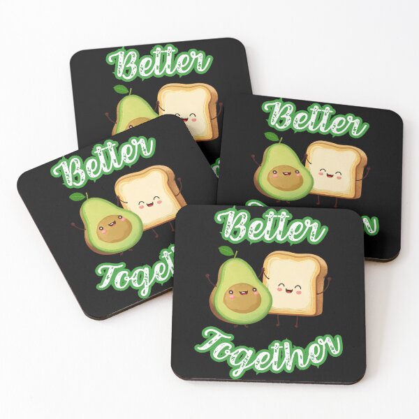 Artikelvorschau, Avocado-Toast schmeckt zusammen besser entworfen und verkauft von ArtisShops.