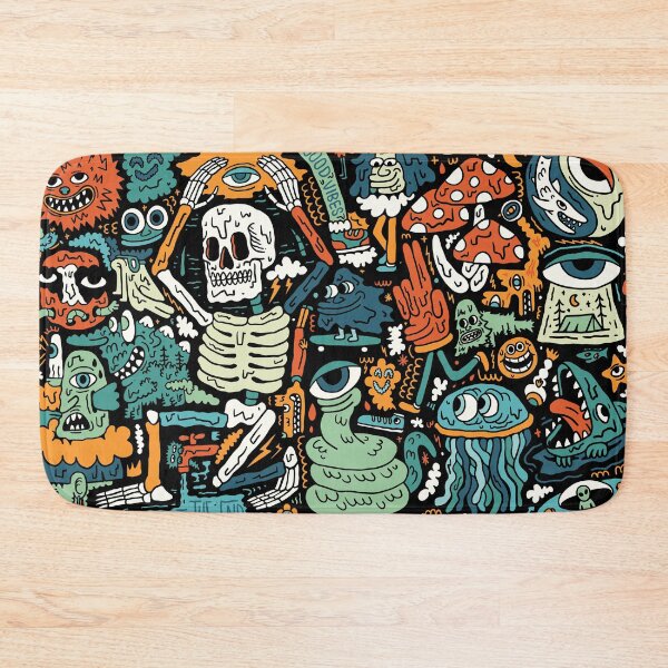 Item preview, Welcome Back to School | A | colorful skeleton designed and sold by WERICO-T.