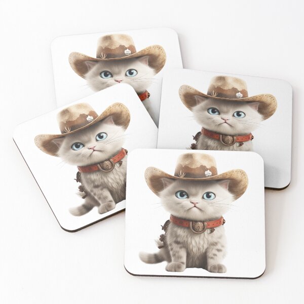 Item preview, Meowdy Cat Wearing a Cowboy Hat Meme Meowdy! designed and sold by ArtFromBeyond.