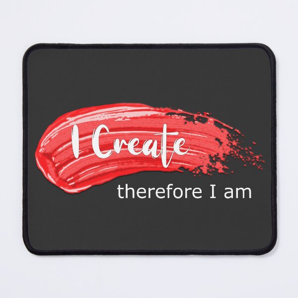 Item preview, Creo Ergo Sum - Paint Version designed and sold by SarehPuetz.