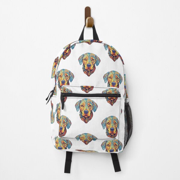 Item preview, Labrador head ayahuasca art designed and sold by Rosaliartbook.