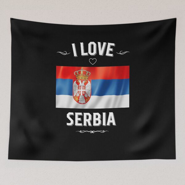 Item preview, I Love Serbia designed and sold by LoveMyRoots.