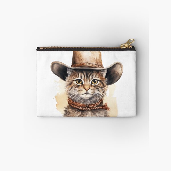 Item preview, Meowdy Cat Wearing a Cowboy Hat Meme Meowdy! designed and sold by ArtFromBeyond.