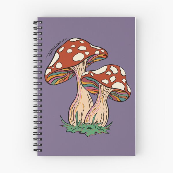 Item preview, Rainbow Mushrooms designed and sold by fiddlespoon.