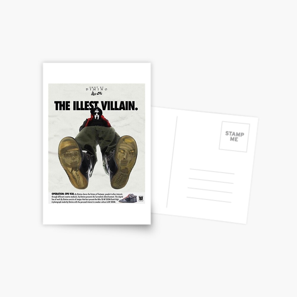 mf doom: the illest villain Greeting Card