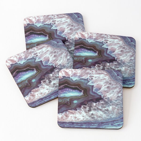 Item preview, Ocean Elegance: Captivating Quartz in Tranquil Ocean Tones designed and sold by 2sweetsDesign.