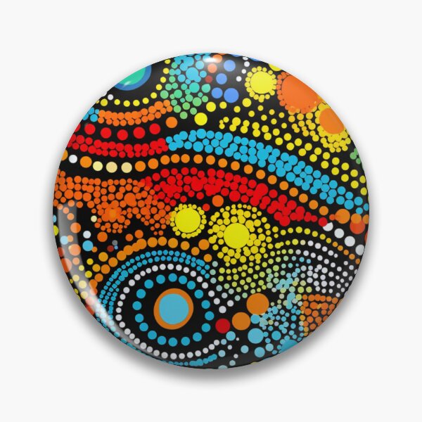 Item preview, Aboriginal Abstract Dot Art Fusion designed and sold by Nicholas Panek.