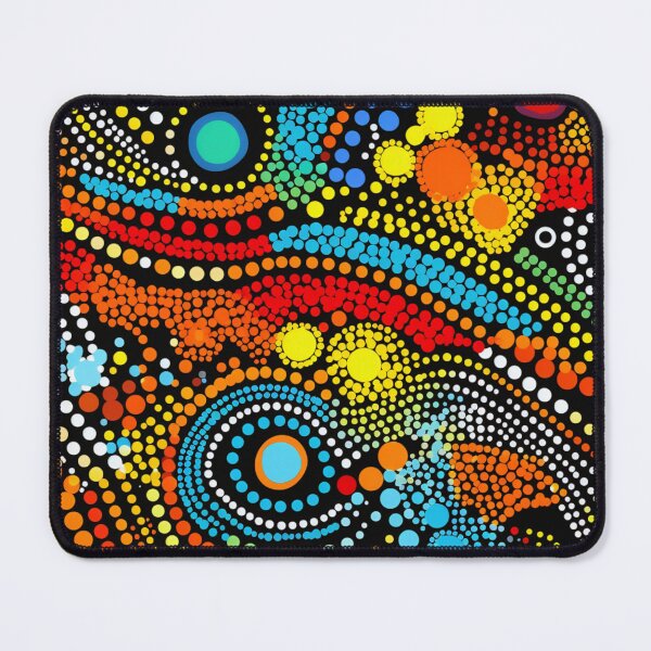 Item preview, Aboriginal Abstract Dot Art Fusion designed and sold by Nicholas Panek.