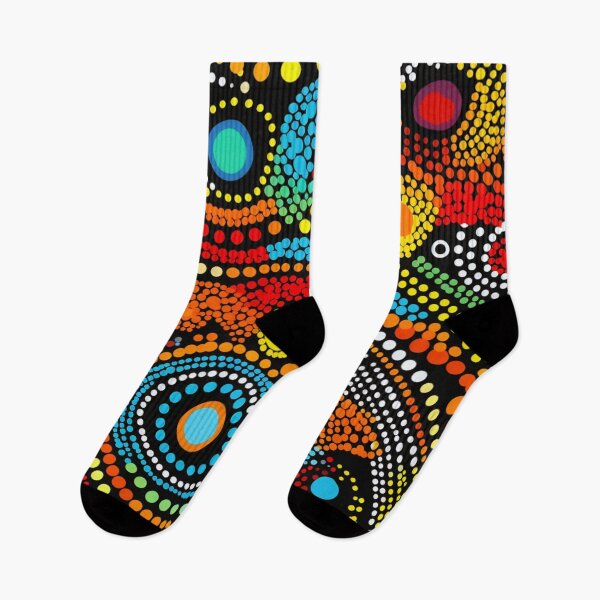 Item preview, Aboriginal Abstract Dot Art Fusion designed and sold by Nicholas Panek.