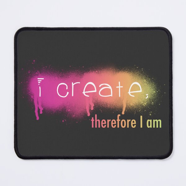 Item preview, Creo Ergo Sum - Spray Paint Version designed and sold by SarehPuetz.