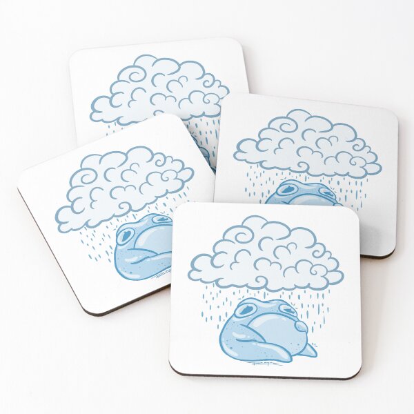 Item preview, Raining Frogs designed and sold by fiddlespoon.