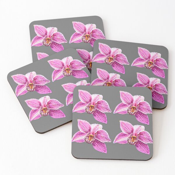 Item preview, Copy of Cymbidium Orchid Pink Flower 4 designed and sold by nastiaart.