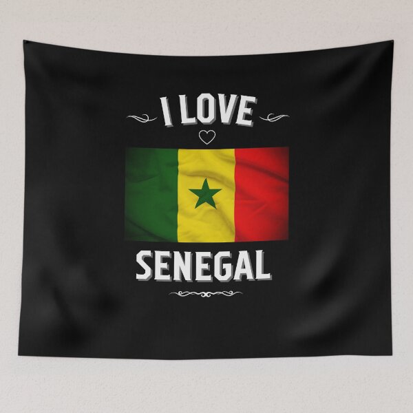 Item preview, I Love Senegal designed and sold by LoveMyRoots.